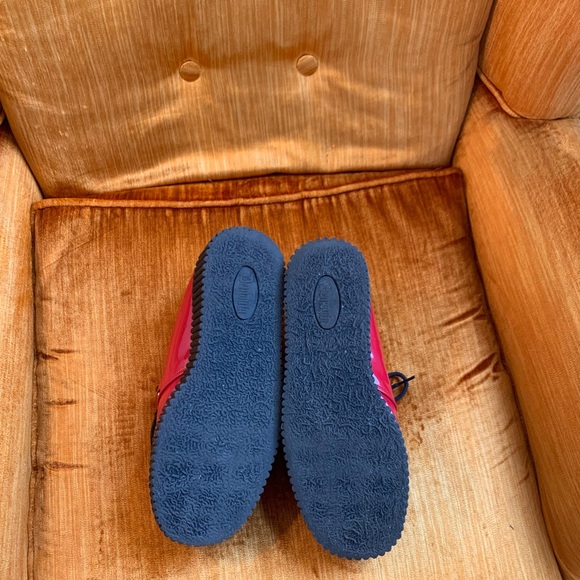 Demonia Red Heart Cut Out Platform Creeper! - Picture 2 of 6